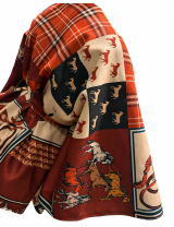 Cape femme imprimée avec ceinture pas cher| MisterPrice.fr