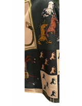 Cape femme imprimée avec ceinture pas cher| MisterPrice.fr