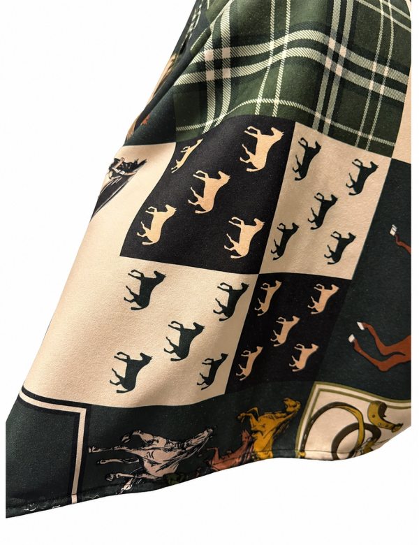 Cape femme imprimée avec ceinture pas cher| MisterPrice.fr