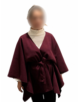 Cape femme unie avec ceinture à petit prix  | DestockEnLive.com