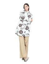 Manteaux 3/4 Brodé fleurs, Manteau Pas Cher | DestockEnLive.com
