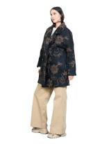 Manteaux 3/4 Brodé fleurs, Manteau Pas Cher | DestockEnLive.com