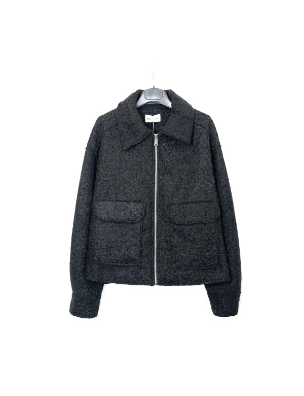 Veste Zippée Bouclée, Manteau Femme Hiver | DestockEnLive.com