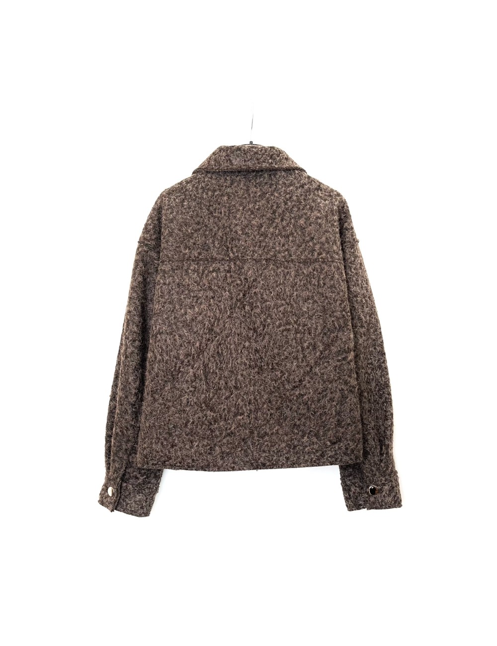 Veste Zippée Bouclée, Manteau Femme Hiver | DestockEnLive.com