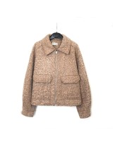 Veste Zippée Bouclée, Manteau Femme Hiver | DestockEnLive.com