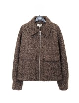 Veste Zippée Bouclée, Manteau Femme Hiver | DestockEnLive.com