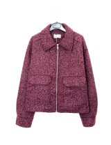 Veste Zippée Bouclée, Manteau Femme Hiver | DestockEnLive.com