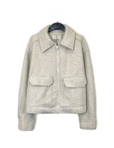 Veste Zippée Bouclée, Manteau Femme Hiver | DestockEnLive.com