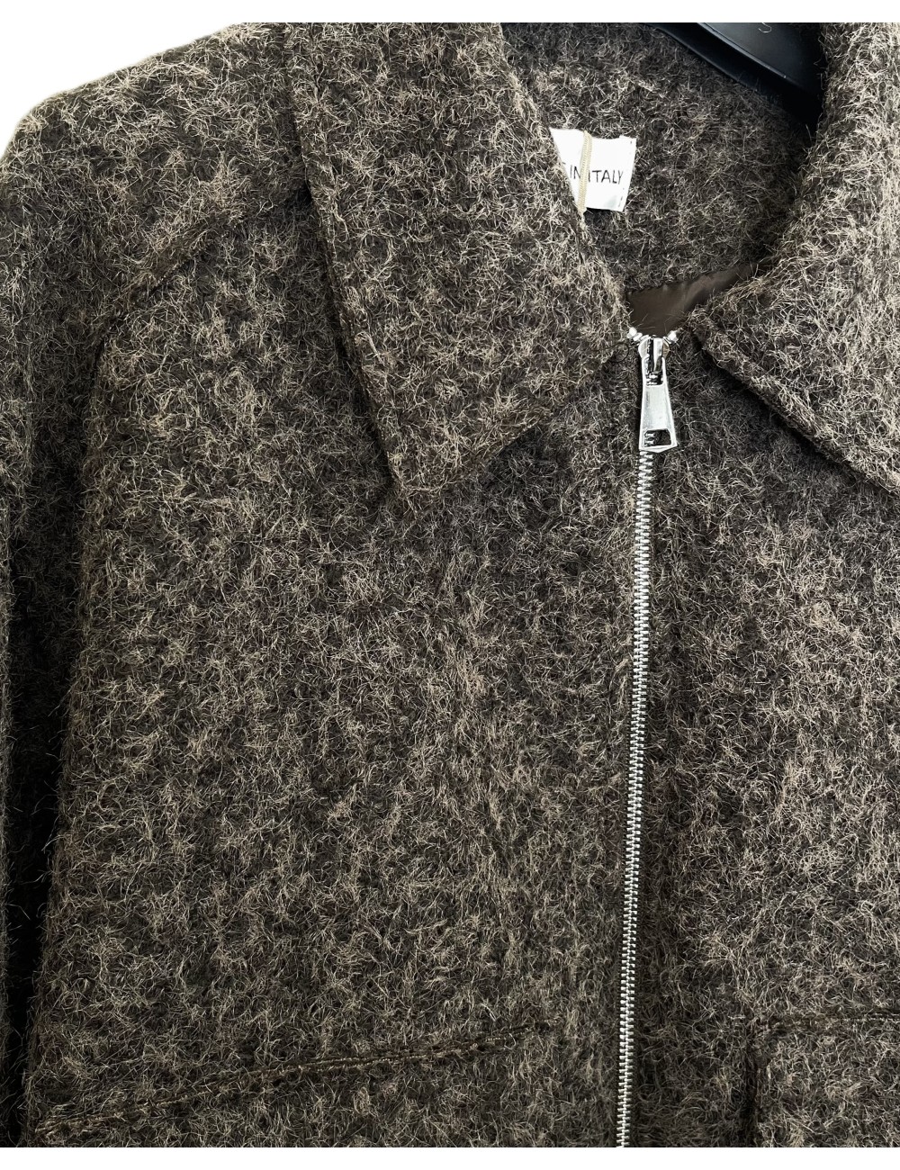 Veste Zippée Bouclée, Manteau Femme Hiver | DestockEnLive.com