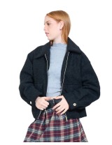 Veste Zippée Bouclée, Manteau Femme Hiver | DestockEnLive.com