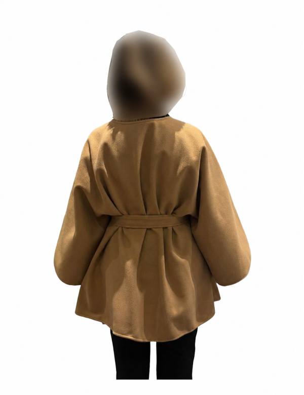 Cape femme unie avec ceinture à petit prix  | DestockEnLive.com