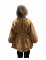 Cape femme unie avec ceinture à petit prix  | DestockEnLive.com
