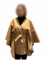 Cape femme unie avec ceinture à petit prix  | DestockEnLive.com