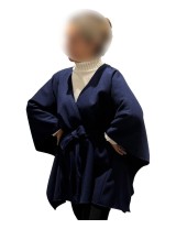Cape femme unie avec ceinture à petit prix  | DestockEnLive.com