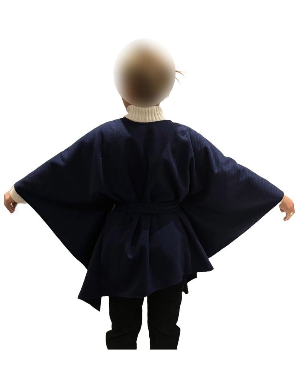 Cape femme unie avec ceinture à petit prix  | DestockEnLive.com