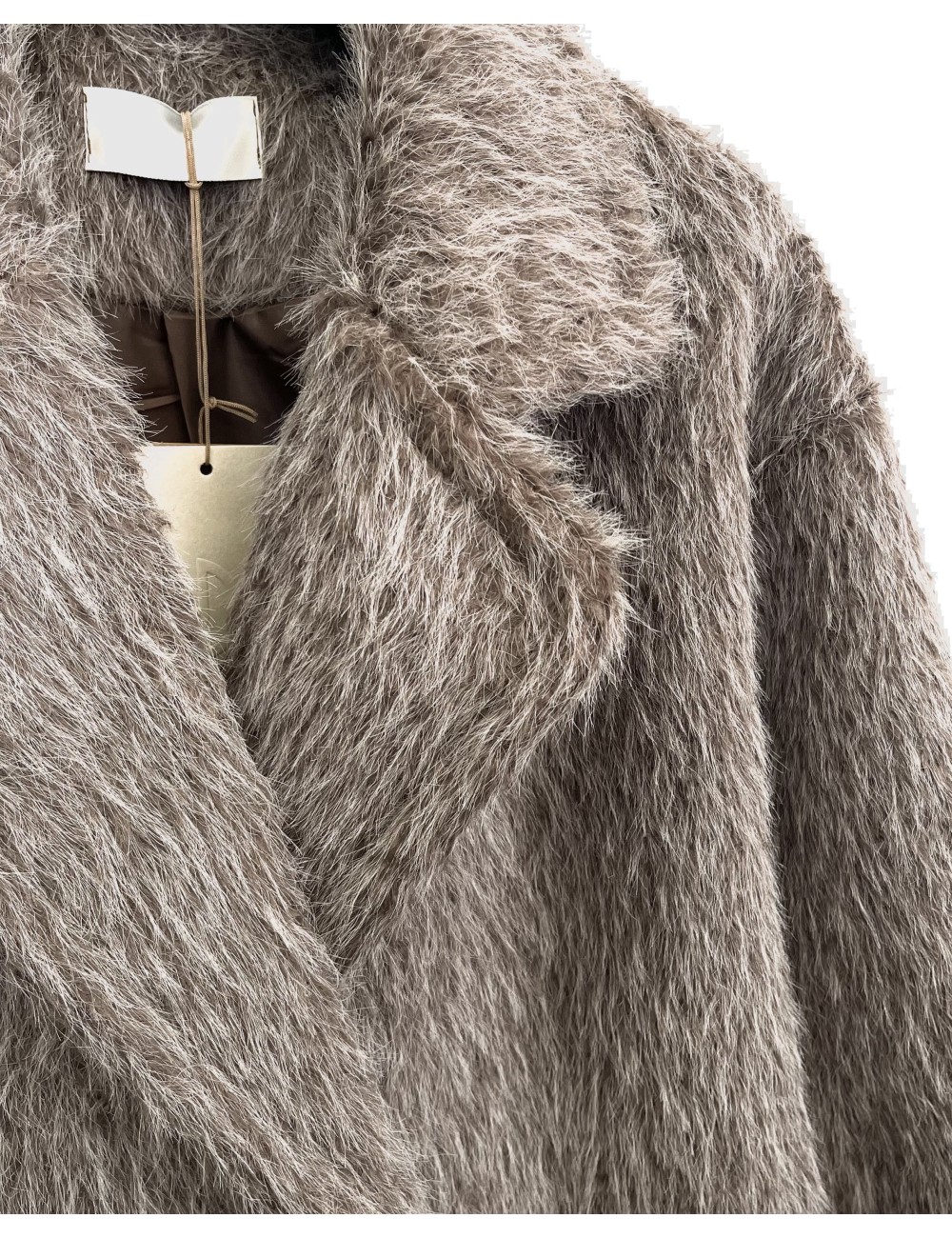 Blazer Effet Fourrure Doux Femme, Veste Hiver Pas cher | DestockEnLive