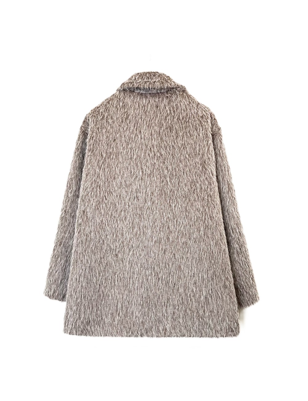 Veste Croisée Fourrure Synthétique Hiver Pas cher | DestockEnLive.com